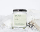 soy candle in glass jar